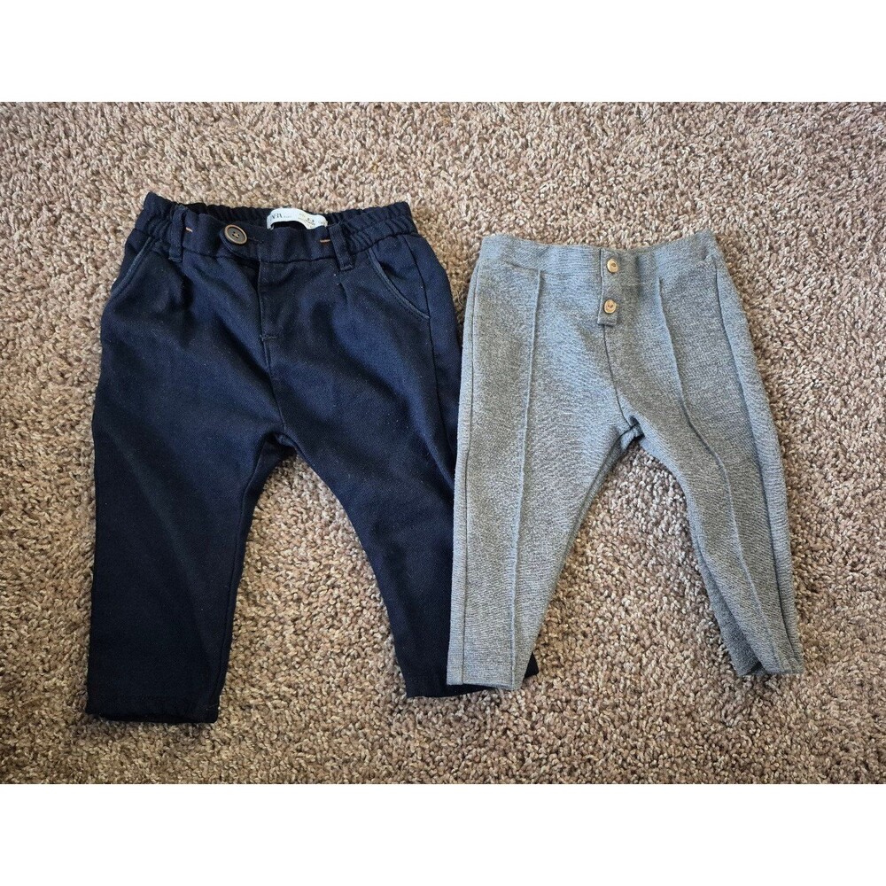 Zara bundle pants size 6-9 months
